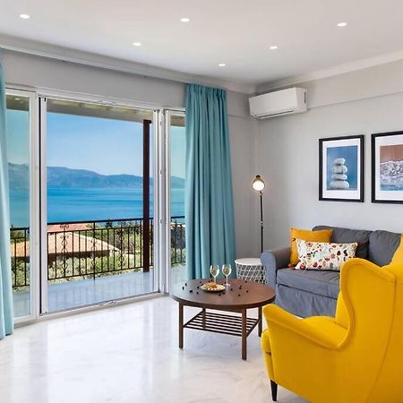 2Br House In Nikiana With Stunning Sea View Apartman Kültér fotó