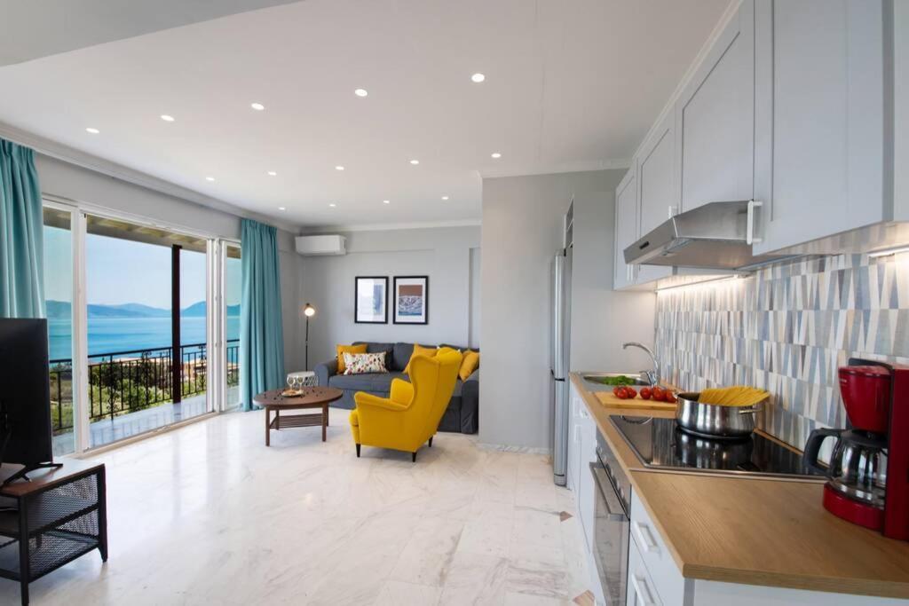 2Br House In Nikiana With Stunning Sea View Apartman Kültér fotó