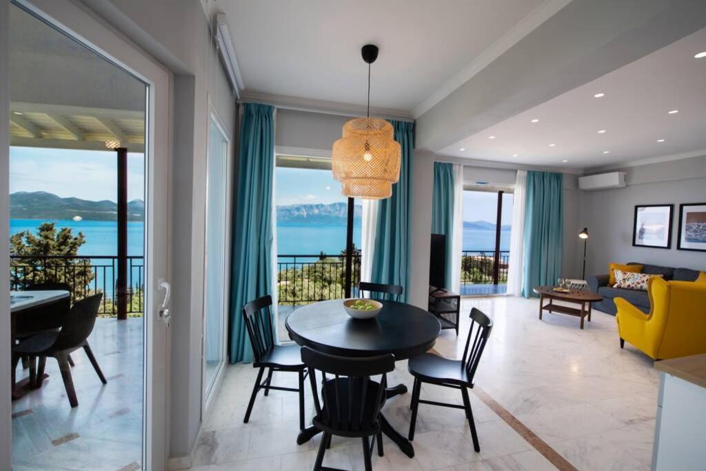 2Br House In Nikiana With Stunning Sea View Apartman Kültér fotó