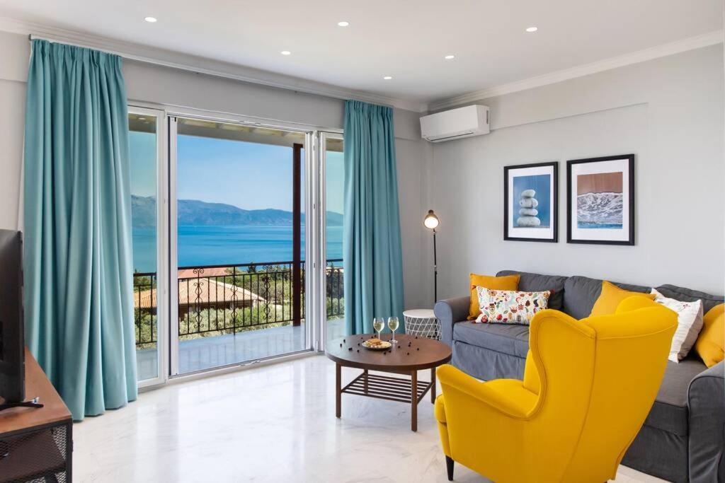 2Br House In Nikiana With Stunning Sea View Apartman Kültér fotó