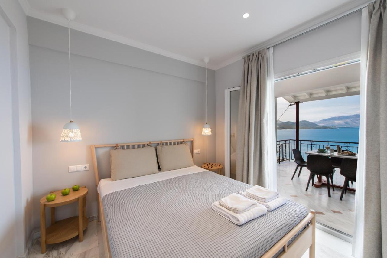 2Br House In Nikiana With Stunning Sea View Apartman Kültér fotó